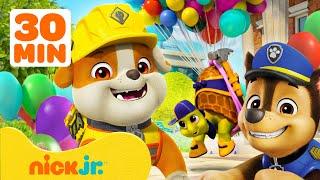 Rubble & Crew | ¡Rubble y Chase salvan al Sr. McTortuga! Con Mix | 30 minutos | Nick Jr. en Español