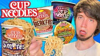 I ate Cup Noodles every day for 1 Week