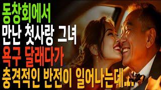 동창회에서 만난 첫사랑과 차에서 욕구를 채우던 충격 반전 실화?!|황혼, 황혼연애, 황혼로맨스, 황혼모음, 황혼재혼|