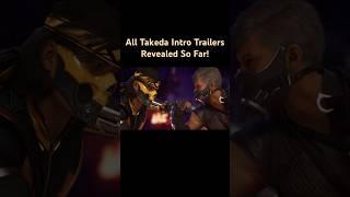 Mortal Kombat 1 - All Takeda Intro Teaser Trailers Revealed So Far! #mortalkombat #mk1 #takeda