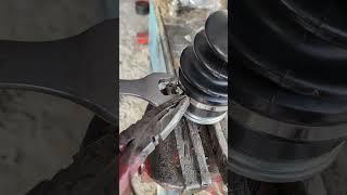 CV axle clip fitting