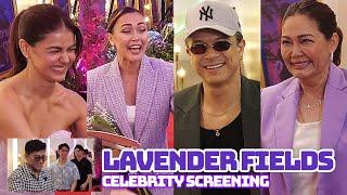 Lavender Fields | Star-Studded Celebrity Screening | VrixTian, Jodi Sta Maria, Jericho Rosales