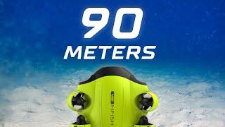 Dive 90 Meters in 2 Minutes / Fifish V6