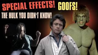 Incredible Hulk TV Series Special Effects and Mistakes