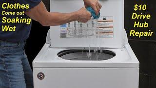 Wash Machine Won't Spin or Drain Properly - Grinding Noise - Clothes Come out Wet!