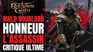 Baldur's Gate 3 Build HONNEUR : Roublard ASSASSIN & COUPS CRITIQUES ULTIME | Multiclasse | Astarion