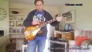 Les Paul style guitar comparison: Japan vs China Tokai Love Rock Pt.2