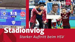 Knapp den Sieg verpasst | STADIONVLOG gegen den HSV (mit Simon Terodde) | 1. FC Nürnberg