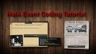 Modding Thomas: Hoi4 Event modding Tutorial