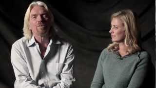 Richard Branson and Holly Branson in Shameless Idealists (TV series)