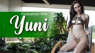 Photoshoot with YUNI | siapa yang gak tau model cantik dan keren ini yang selalu bikin sensasi