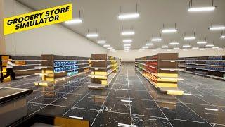 Grocery Store Simulator: Continuing Our Massive Restocking Project! (Huge Store Progress)! Part 106