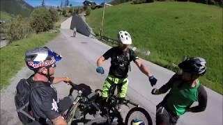 Sölden Kleble Alm trail with Michal Marosi and his friends