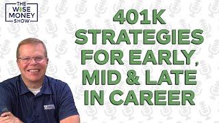 401k Strategies for Early, Mid, and Late in Your Career