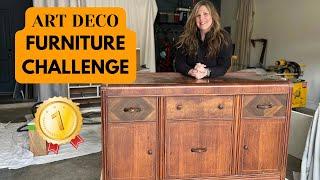 Can I Save It?  Restoring This Art Deco Buffet for My Sister