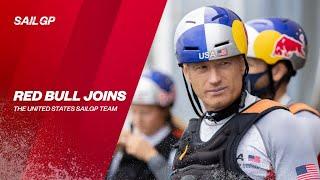 Spithill and United States SailGP Team welcome Red Bull