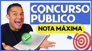 Estrutura para REDAÇÃO de concurso NOTA MÁXIMA! | PROFINHO