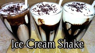 Vanilla Ice cream Shake Recipe With Homemade Ice Cream || how to make vanilla ice cream shake