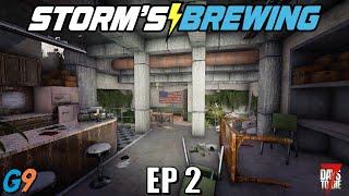 7 Days To Die - Storm's Brewing 2.0 - EP2 (Tracey's Family Shelter)