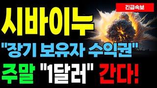 [시바이누 코인] 장기 보유자 '수익권' 도달! 주말 추가 상승 나온다! "1달러"까지 간다!