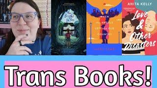 #transrightsreadathon vlog: 10 books in a week! [CC]