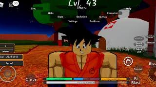 Roblox new dragon ball game