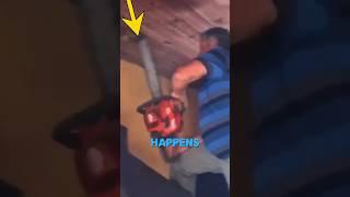 The Real Danger Of Chainsaws #shorts