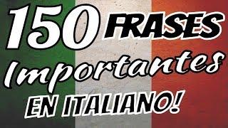 Aprender italiano - 150 frases básicas en italiano para principiantes!!    