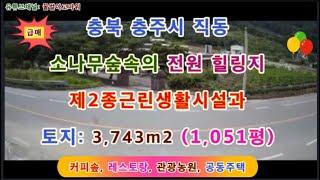 (급매) 충주시 직동 제2종근생건물과 토지 1,051평 (협의가능)