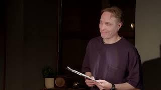 Актёр Александр Калугин читает текст Никиты Глассона «Зажрался»