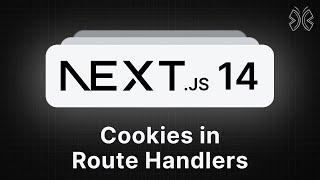 Next.js 14 Tutorial - 42 - Cookies in Route Handlers