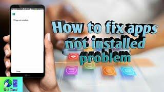 How to fix apps not installed problem | GA Tech Tamil | Bhuvanesh |