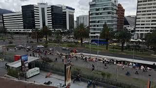 Vistas de Quito, desde el CCI