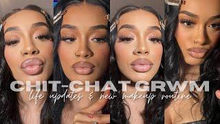 chit chat grwm: what I've been up to, I have a stalker, leaving my hometown, dropping an ebook