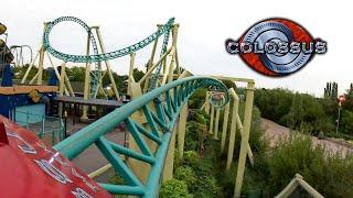 Colossus [4K] Front Seat POV - Thorpe Park