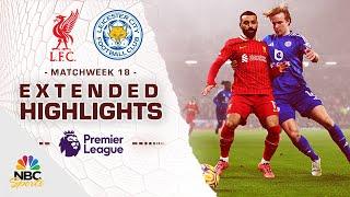 Liverpool v. Leicester City | PREMIER LEAGUE HIGHLIGHTS | 12/26/2024 | NBC Sports