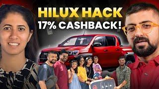 How We SAVED 12 LAKHS in Rewards Buying a Toyota Hilux! | The Money Podcast