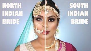 NORTH INDIAN BRIDE VS. SOUTH INDIAN BRIDAL MAKEUP