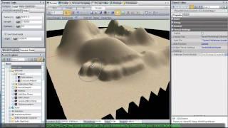 Visual3D Game Engine - Terrain Editor Tutorial #1 - Part 2 - Sculpting Lizard Rock