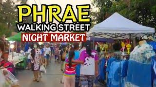 Phrae Province Night Market Thailand #travelthailand #thailand #adventure