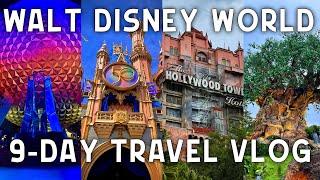 Spending 9 Days In Walt Disney World - A Travel Vlog