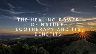 The Healing Power of Nature: Ecotherapy and Its Benefits