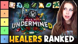 Raid Healer Tier list for Liberation of Undermine 11.1 the War Within