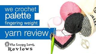 We Crochet Palette Yarn Review