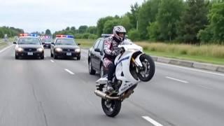 When Police Chase IDIOTS on Motorcycles Caught on Camera! (Part 2)