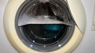 Experiment - Overfilled and with Bowling ball - in a Washing Machine