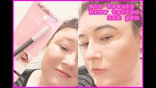 MCO BEAUTY brow microblading tattoo ink pen first impression| FIRST IMPRESSION REVIEW mcobeauty