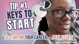 Level Up Your Career: Insider Tips 1 of 10 for Real Estate VA Beginners!