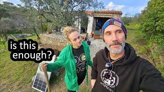 the BIG REVEAL - ARE WE DISAPPOINTED? - OFF GRID in PORTUGAL