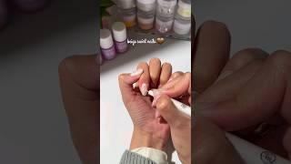 you wont believe how satisfying this is  #glamrdip #nails #beige #dipnails #nailinspo #fypシ #nail